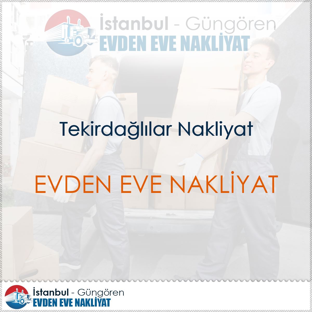 Tekirdağlılar Nakliyat : Kapak Görseli